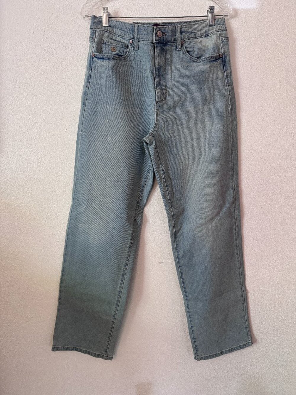 Gloria Vanderbilt Light Wash Relaxed Straight Jeans Size 6